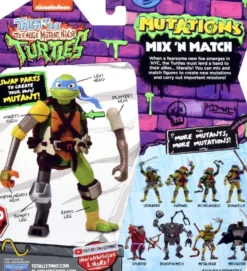 TORTUES NINJA - FIGURINE ARTICULEE 12 CM MIX ET MATCH - RAPHAEL