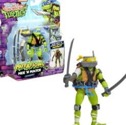 TORTUES NINJA - FIGURINE ARTICULEE 12 CM MIX ET MATCH - LEONARDO
