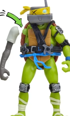 TORTUES NINJA - FIGURINE ARTICULEE 12 CM MIX ET MATCH - LEONARDO