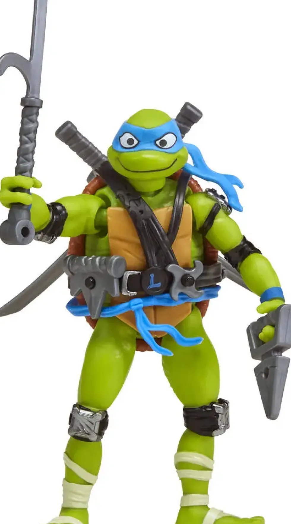 TORTUES NINJA - FIGURINE ARTICULEE 12 CM MIX ET MATCH - LEONARDO