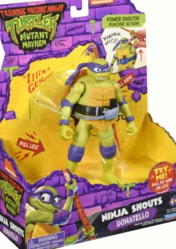 TORTUES NINJA - FIGURINE DELUXE 15 CM AVEC FONCTION ELECTRONIQUE