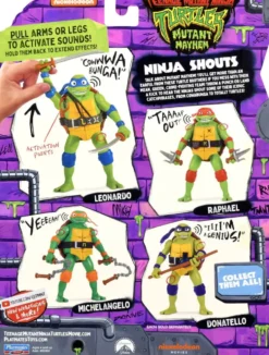 TORTUES NINJA - FIGURINE DELUXE 15 CM AVEC FONCTION ELECTRONIQUE