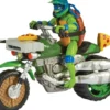 TORTUES NINJALEONARDO - VEHICULE DELUXE AVEC FIGURINE 12 CM