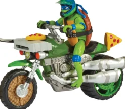 TORTUES NINJALEONARDO - VEHICULE DELUXE AVEC FIGURINE 12 CM