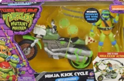 TORTUES NINJALEONARDO - VEHICULE DELUXE AVEC FIGURINE 12 CM