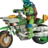 TORTUES NINJA - VEHICULE DELUXE AVEC FIGURINE 12 CM