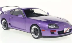 1/18 TOYOTA SUPRA MK4 (A80) SOLIDO WORKS PURPLE 1993