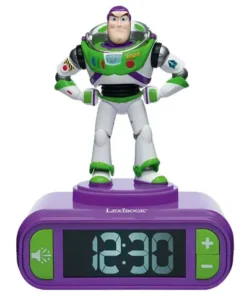 TOY STORY - REVEIL VEILLEUSE BUZZ L’ECLAIR AVEC EFFETS SONORES ET LUMINEUX