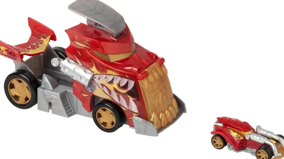 T-RACERS MIX ‘N RACE - CAMION LANCEUR DE FEU