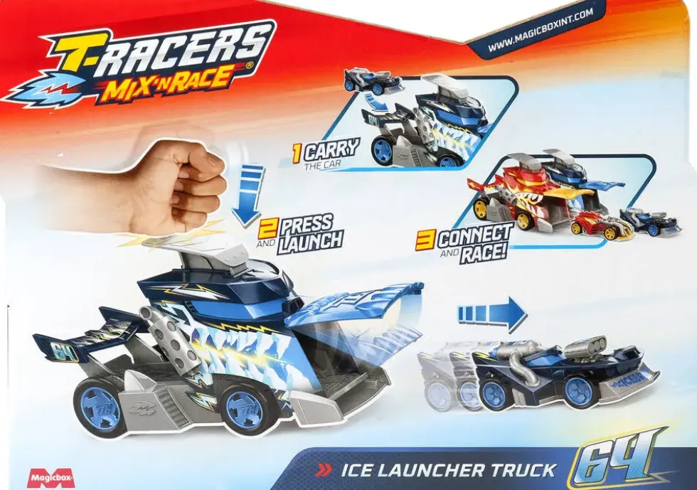 T-RACERS MIX ‘N RACE - CAMION LANCEUR DE GLACE