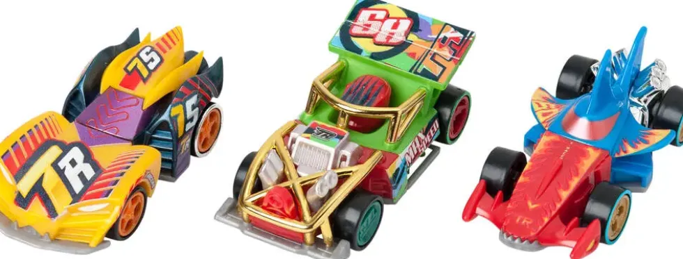 T-RACERS MIX ‘N RACE - PACK DE 3 VOITURES