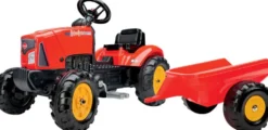 TRACTEUR A PEDALES AVEC CAPOT OUVRANT