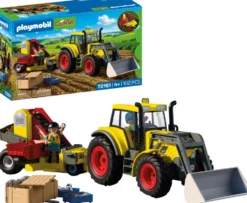 TRACTEUR AVEC RECOLTEUR DE POMMES DE TERRE 72161