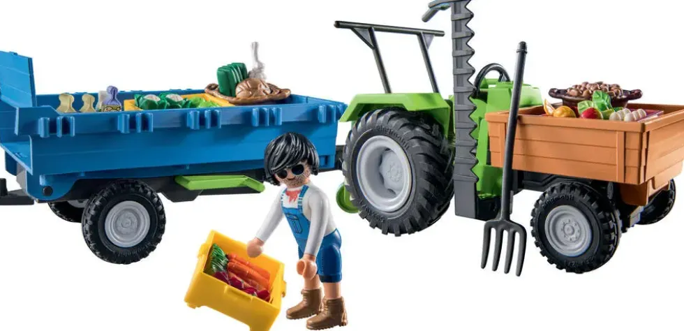 TRACTEUR AVEC REMORQUE - 71249