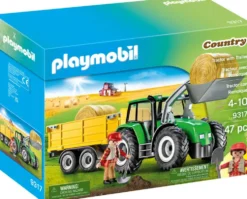 TRACTEUR AVEC REMORQUE - 9317