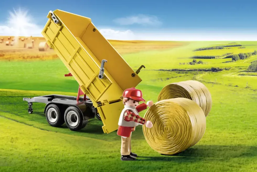 TRACTEUR AVEC REMORQUE - 9317