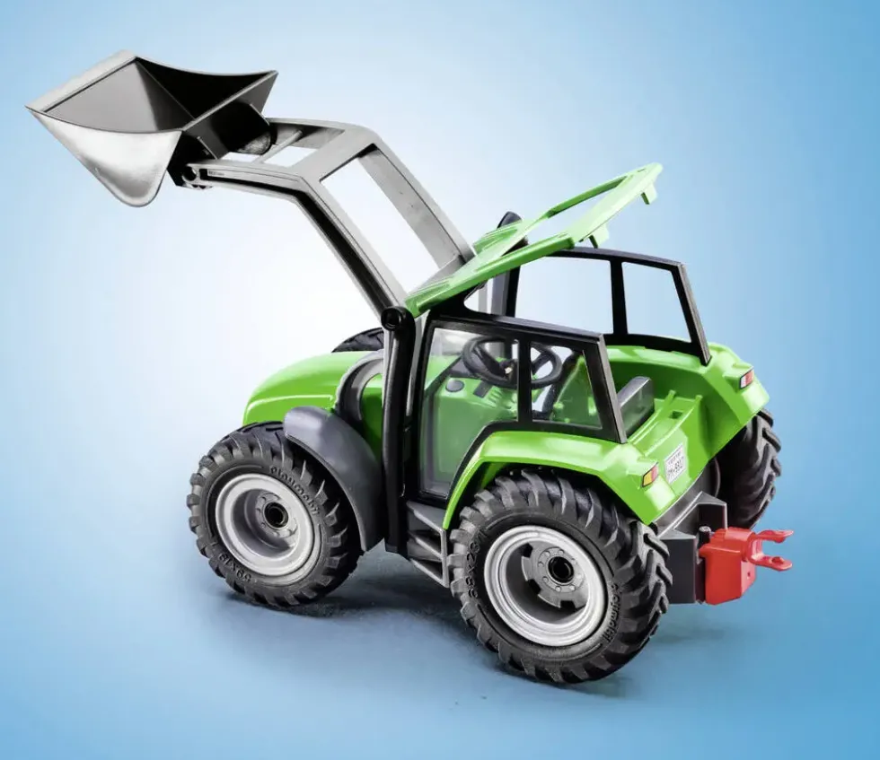 TRACTEUR AVEC REMORQUE - 9317