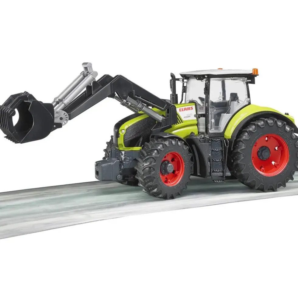 TRACTEUR CLAAS AXION 950 AVEC FOURCHE 1:16EME