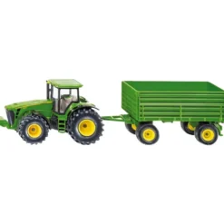 1/50 TRACTEUR JOHN DEERE AVEC REMORQUE