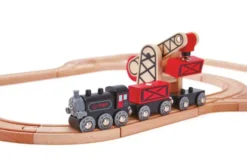 TRAIN DE MARCHANDISES A VAPEUR