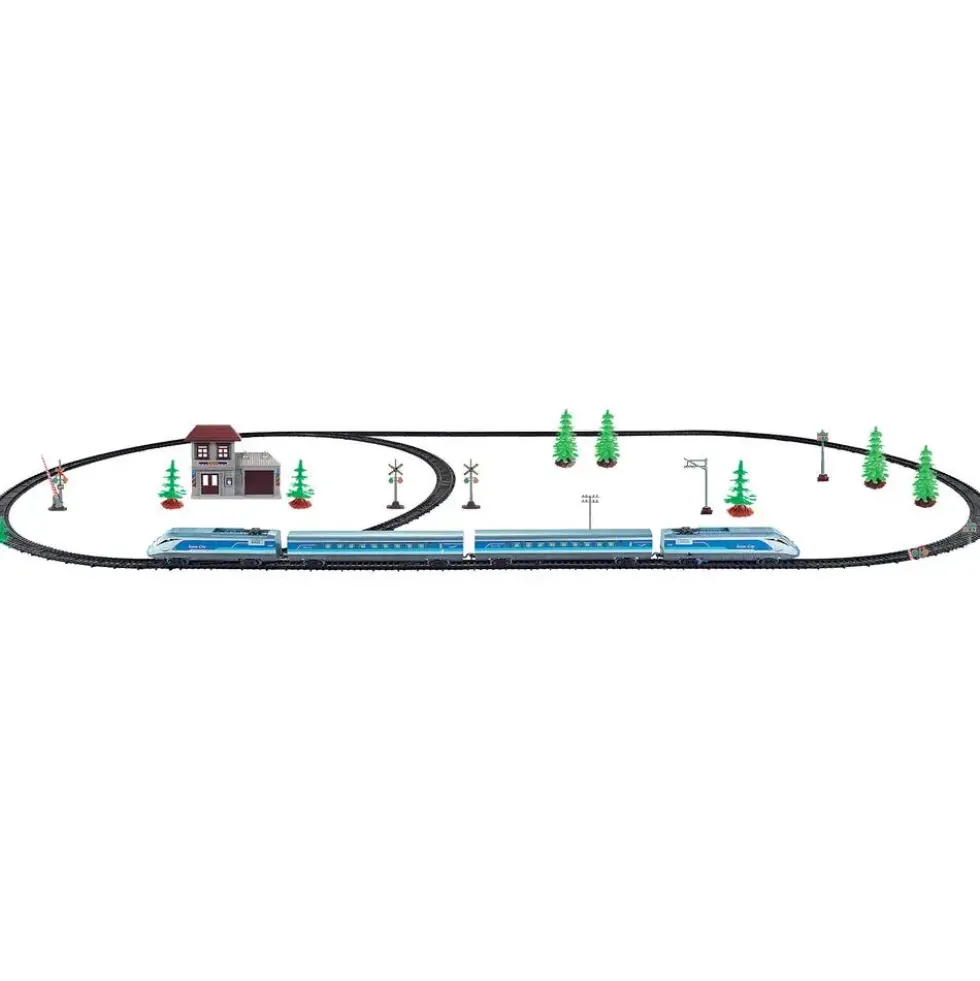 TRAIN GRANDE VITESSE AVEC CIRCUIT MODULABLE