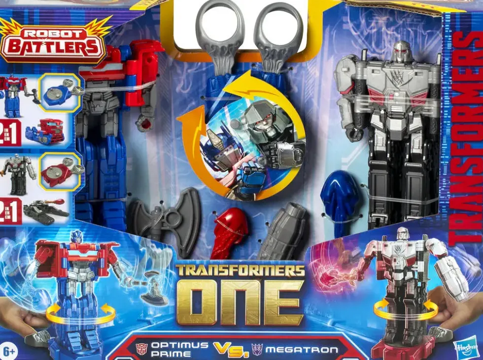 TRANSFORMERS ONE ROBOT BATTLERS - PACK DE 2 FIGURINES