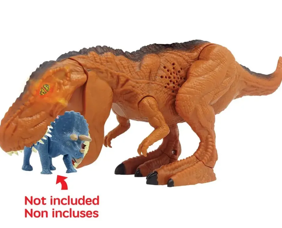 T-REX SE PENCHE ET MORD
