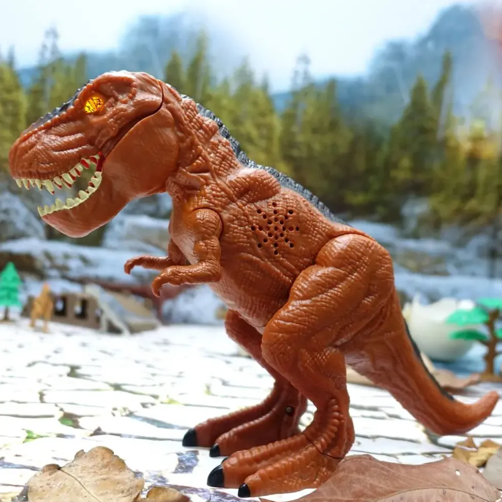 T-REX SE PENCHE ET MORD