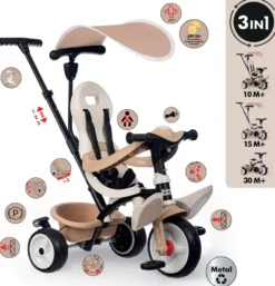 TRICYCLE BABY BALADE BEIGE