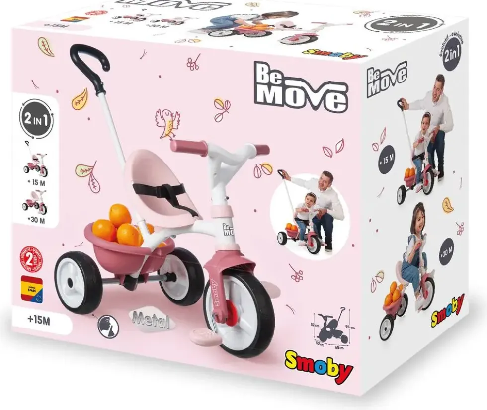 TRICYCLE BE MOVE ROSE