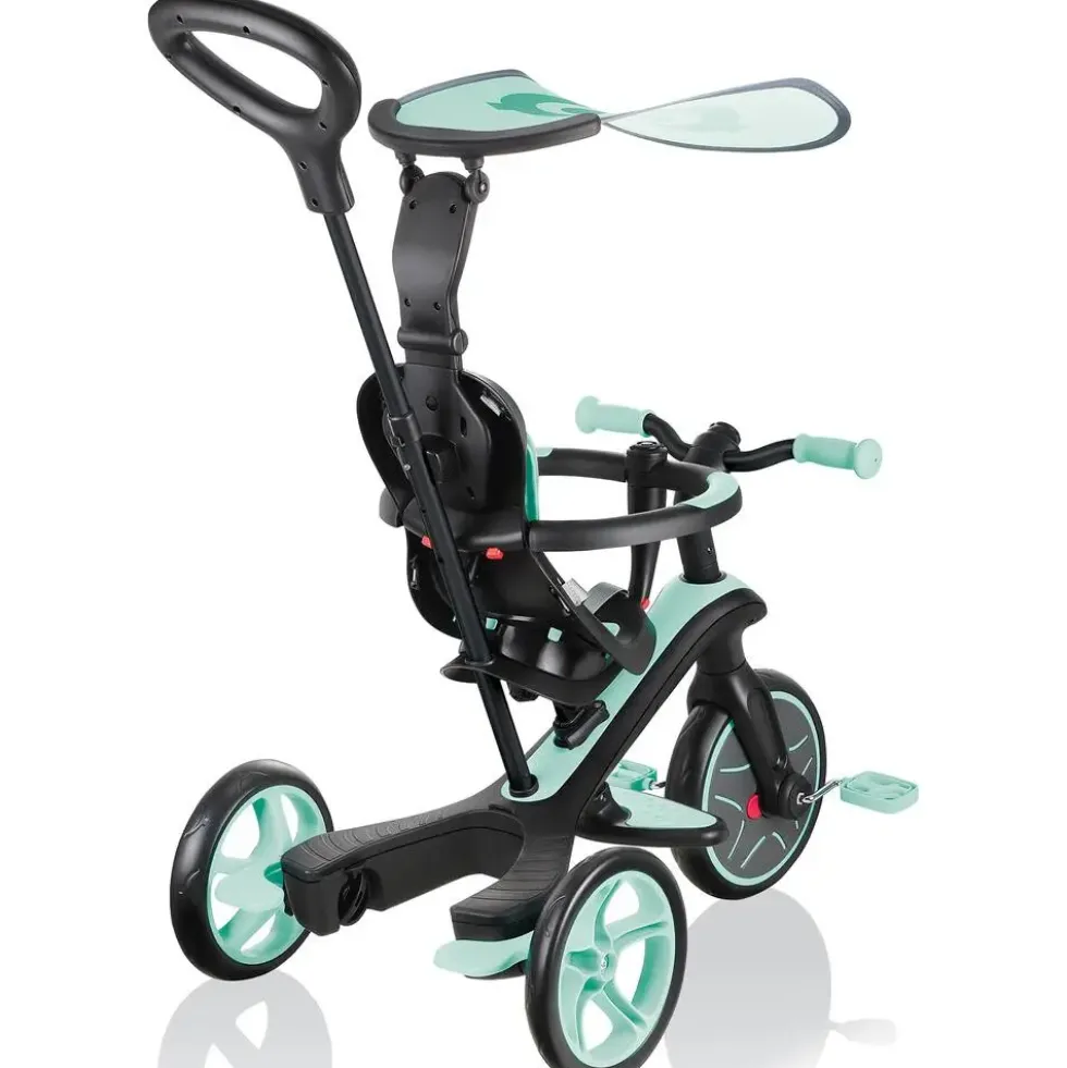 TRICYCLE EVOLUTIF EXPLORER 4 IN 1 GLOBBER - VERT MENTHE