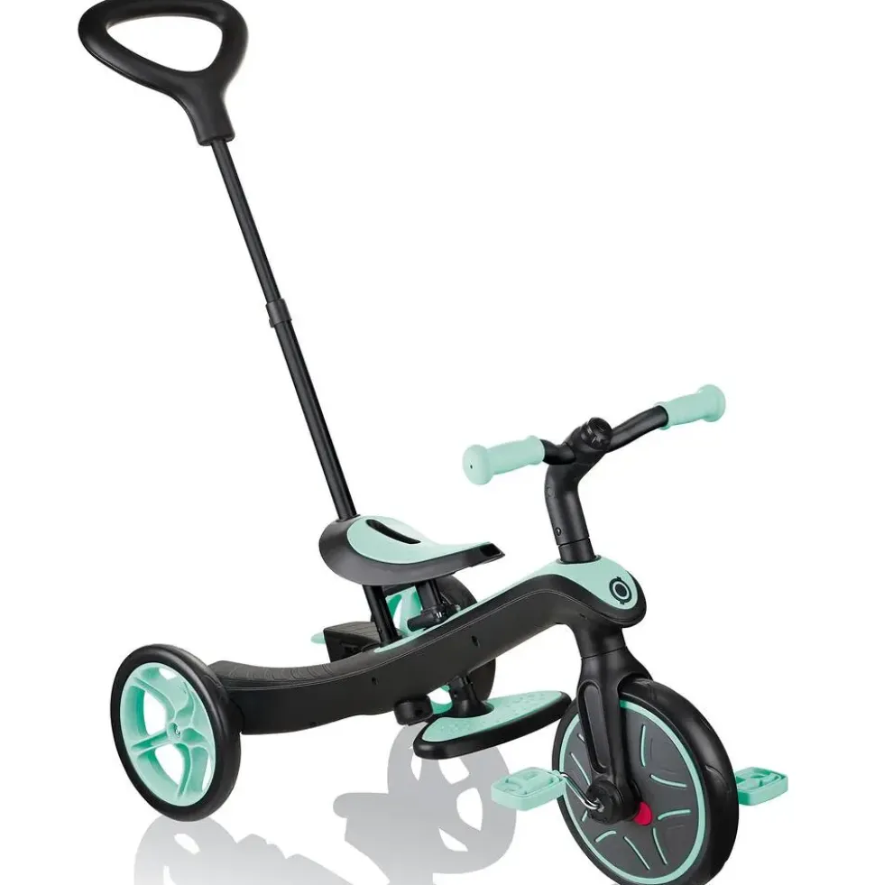 TRICYCLE EVOLUTIF EXPLORER 4 IN 1 GLOBBER - VERT MENTHE