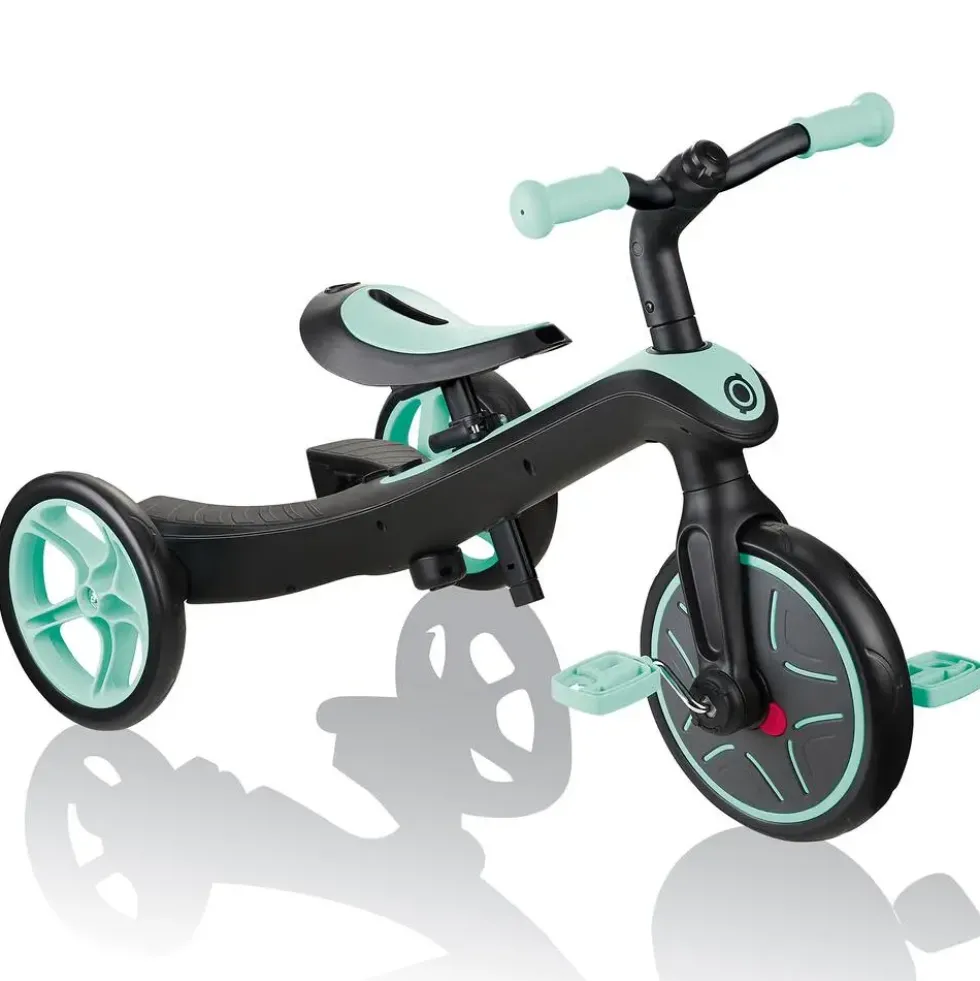 TRICYCLE EVOLUTIF EXPLORER 4 IN 1 GLOBBER - VERT MENTHE