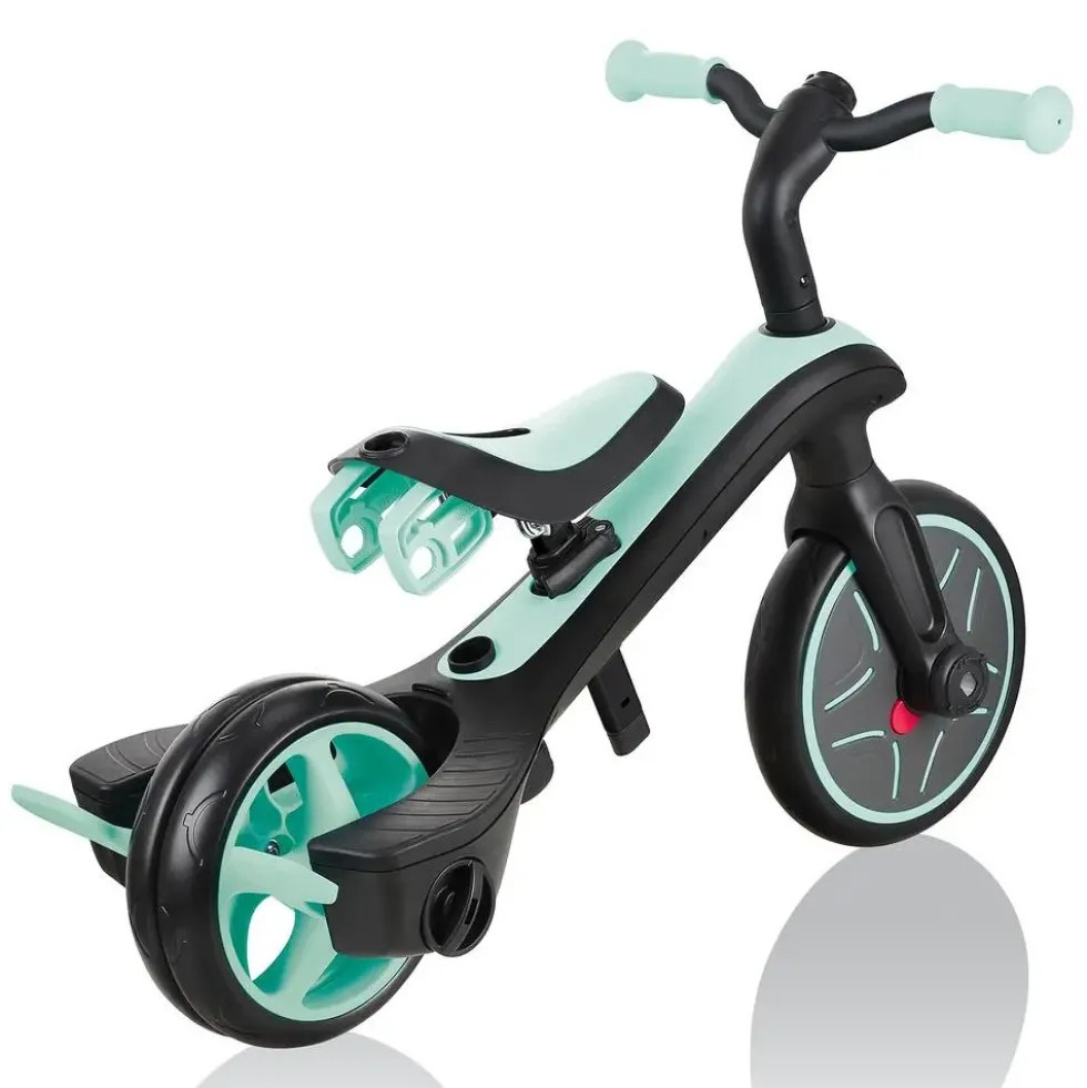 TRICYCLE EVOLUTIF EXPLORER 4 IN 1 GLOBBER - VERT MENTHE