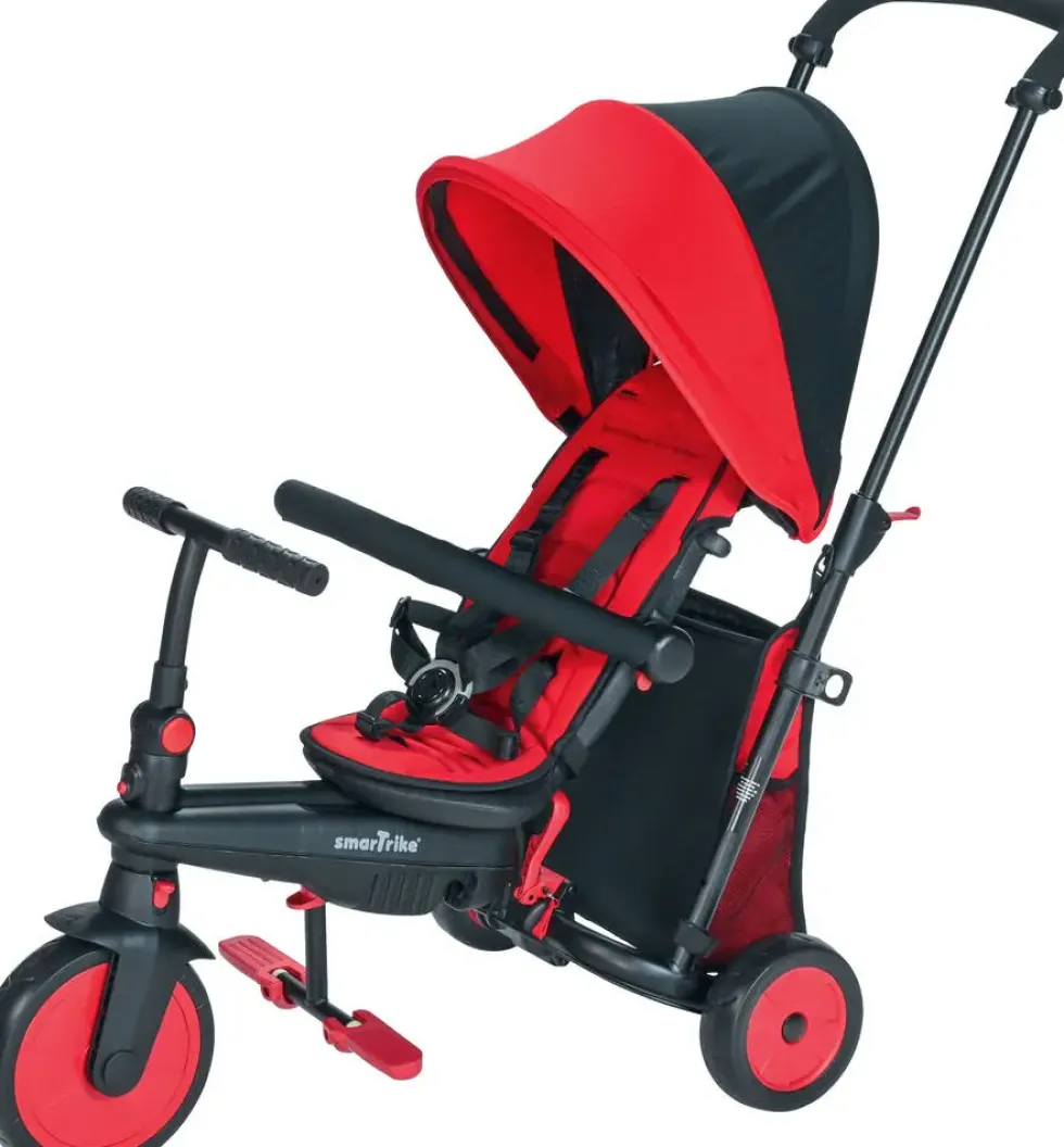 TRICYCLE EVOLUTIF PLIABLE 6 EN 1 STR3 ROUGE