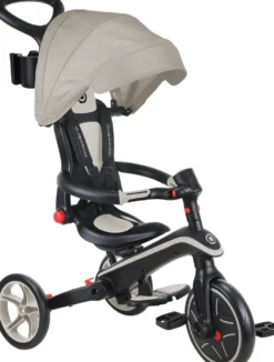 TRICYCLE EXPLORER 4-EN-1 EVOLUTIF ET PLIABLE - TAUPE