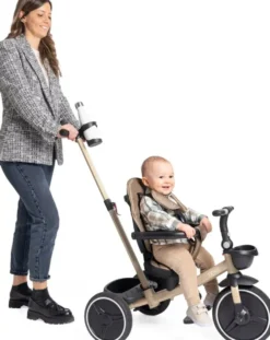 TRICYCLE PLIABLE 4 EN 1 - BEIGE