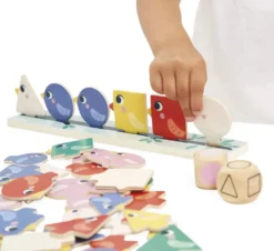 TRI DES FORMES, COULEURS ET TAILLES - OISEAUX