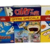 TRIOMINOS CLASSIC + CHAT'TRAPPE + COMBO TOPPLE/TUMBLE