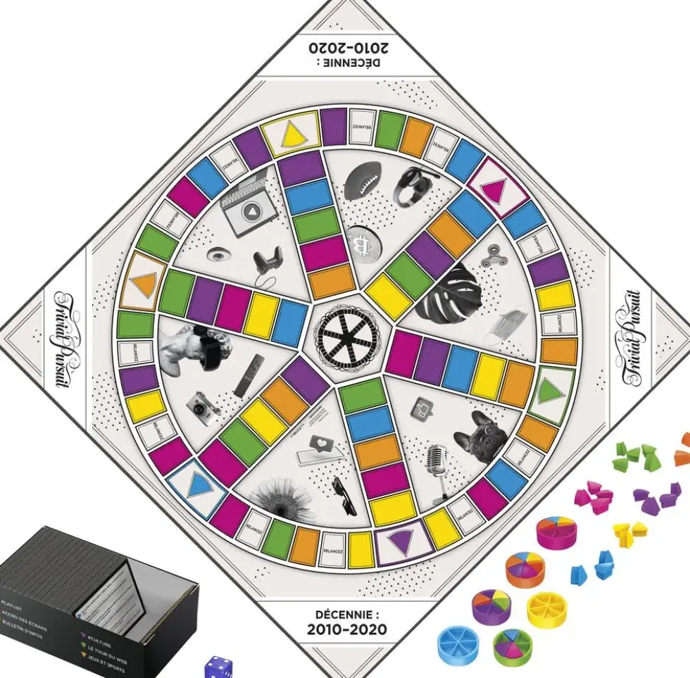 TRIVIAL PURSUIT DECADES 2010-2020