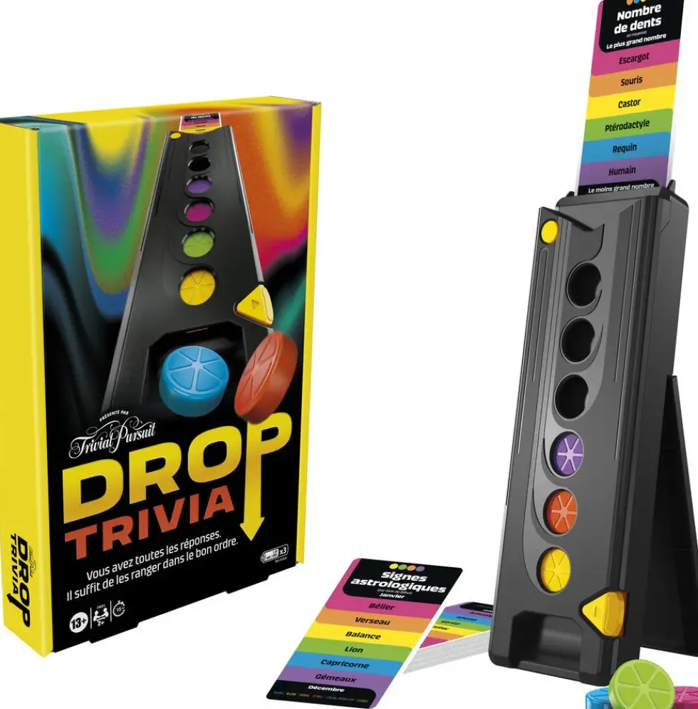 TRIVIAL PURSUIT DROP TRIVIA