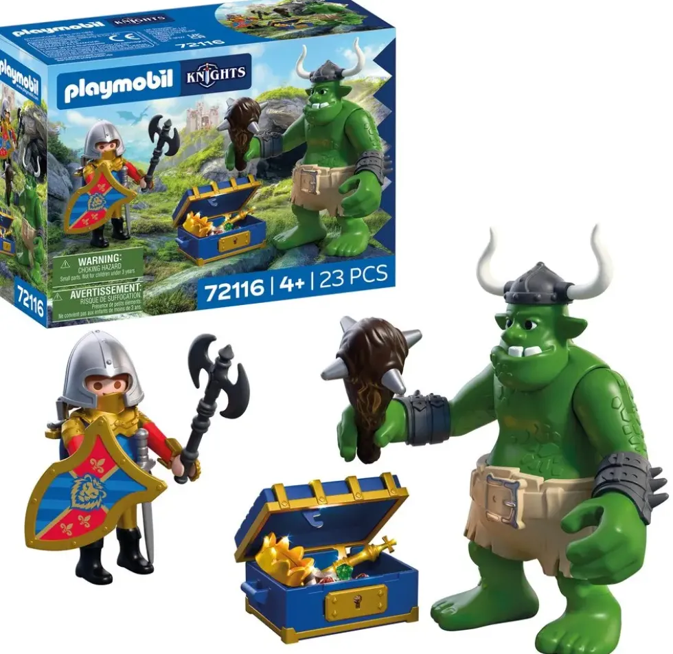 TROLL ET TRESOR CHEVALIERS DU LION 72116