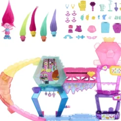 TROLLS 3 - COFFRET CLUB DE CRISTAL - HAIR POPS