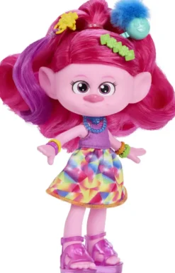TROLLS3 - FIGURINE POPPY CHEVEUX PAILLETTES -HAIR POPS