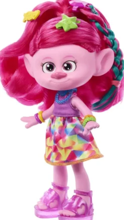 TROLLS3 - FIGURINE POPPY CHEVEUX PAILLETTES -HAIR POPS