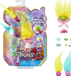 TROLLS 3-FIGURINE VIVA - HAIR POPS