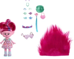 TROLLS 3 - POPPY SURPRISES 2 EN 1- HAIR POPS