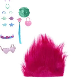 TROLLS 3 - POPPY SURPRISES 2 EN 1- HAIR POPS