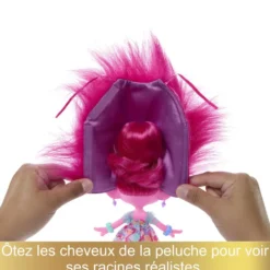 TROLLS 3 - POPPY SURPRISES 2 EN 1- HAIR POPS