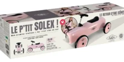 TROTTEUR SOLEX METAL 73CM ROSE VINTAGE
